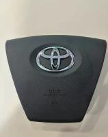 Заглушка подушки безопасности в руль TOYOTA CAMRY 50 (накладка, муляж)