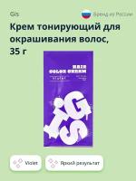 Крем тонирующий для окрашивания волос GIS Violet 35 г