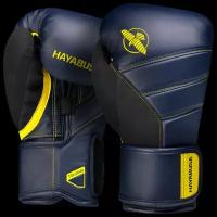 Перчатки Hayabusa T3 Navy/Yellow - Hayabusa - Синий - 14 oz