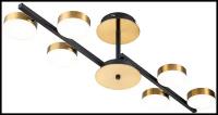 Escada 10266/6 LED*95W Black/Brass