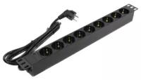 Блок силовых розеток Exegate PDU-19H903 Al-9S-EU2