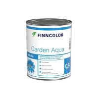 FINNCOLOR GARDEN AQUA эмаль акриловая для внутренних работ, полуматовая, база A (0,9л)