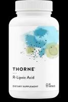 R-липоевая кислота 100 мг, R-lipoic acid 100 mg, Thorne Researc, 60 капсул