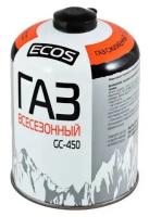 Ecos Газ всесезонный тм в баллоне GC-450 резьбовой Epi-gas 450 г Корея 140541