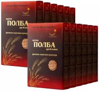 Полба дробленая 12 упаковок по 500 г, правильное питание, диетические продукты питания, Рондапродукт