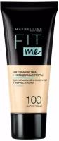 Мейбелин / Maybelline - Тональный крем Fitme тон 100 Фарфоровый 30 мл