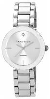 Наручные часы ANNE KLEIN Diamond Dial 1363SVSV, серебряный