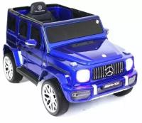 RiverToys Автомобиль Mercedes-Benz G63 T999TT, Blue-Glanec