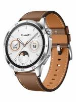 Смарт-часы Huawei Watch GT 4 46ММ (55020BGX), Brown Leather