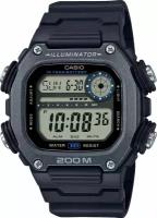 Наручные часы CASIO DW-291HX-1A, черный, серый