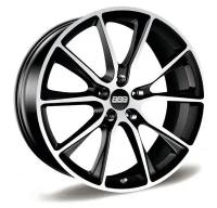 BBS SV006 10 R20 PCD:5/130 ET:40 DIA:71.6 Satin Black Diamond Cut