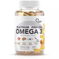 Капсулы Optimum system Platinum Fish oil Omega-3, 180 шт