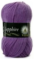 Пряжа для вязания Вита Сапфир (VITA Sapphire) 1524 сиреневый, 1 моток, 45% шерсть, 55% акрил, 1 х 100г, 1 х 250 м