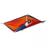 Гамак туристический Ticket to the Moon king size hammock (цвет: Orange/Dark Grey)