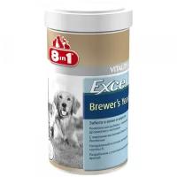 8in1 Excel brewers yeast комплексная добавка с чесноком и пивными дрожжами для собак, 780 таблеток