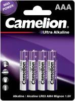 Батарейки NEWCamelion Ultra BL-4 LR03 1.5В