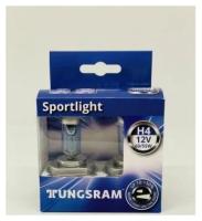 Лампа Tungsram H4 Sportlight +50% 12V 60/55W P43t 50440SBU (2 лампы)