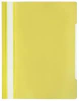 Скоросшиватель пластиковый Attache, А4, Элементари, желтый 10шт/уп 1547353