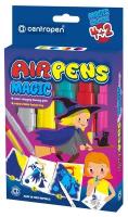 Фломастеры воздушные Centropen "AirPens Magic", 04цв.+2, картон. упаковка, европодвес