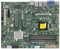 Материнская плата MBD-X12SCA-F-B W-1200 CPU, 4 DIMM slots, Intel W480 controller for 4 SATA3 (6 Gbps) ports, RAID 0,1,5,10, 1