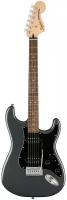 Fender Squier Affinity Stratocaster Hh Lrl Cfm - электрогитара, цвет серый металлик
