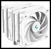 Кулер для процессора DEEPCOOL AK620 WH LGA20XX/1700/1200/115X/AM5/AM4 (8шт/кор, TDP 260W, PWM, DUAL Fan 120mm, 6 тепл. трубок, белый) RET (AK620 WH)