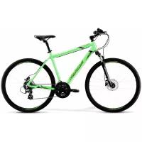 Велосипед MERIDA Crossway 10-D 2021 зеленый/черный 52cm