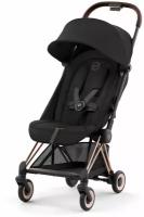 Прогулочная коляска Cybex Coya Sepia Black (шасси Rosegold)