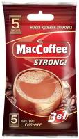 Растворимый кофе MacCoffee Strong 3 в 1, в пакетиках