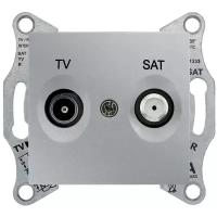 Schneider Electric Sedna Алюминий Розетка TV/SAT оконечная 1 дБ SDN3401660