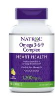 Natrol Omega 3-6-9 Complex 90 softgels/ "Омега 3-6-9 Комплекс" 90 капс