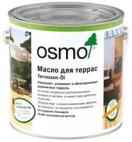 Масло OSMO Terrassen-Öle, 019 Масло для террас Серое, 2,5л