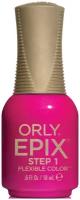 ORLY Эластичное покрытие EPIX Flexible Color. Шаг1. Цвет - Box Office Smash, 18мл