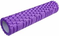 Массажный цилиндр Foam Roller 60см - Фиолетовый