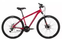 Велосипед STINGER 27.5" ELEMENT EVO красный, алюминий, размер 18"