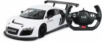 Машинка Rastar Audi R8 LMS (47500), 1:14, 30 см, белый