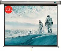 Экран для проектора S"OK 220x220 Wallscreen 1:1 123"" Gray (SCPSW-220x220GR)