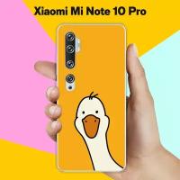 Силиконовый чехол на Xiaomi Mi Note 10 Pro Гусь 2 / для Сяоми Ми Ноут 10 Про