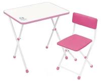 Набор мебели для детей розовый /Ника/