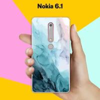 Силиконовый чехол на Nokia 6.1 Акварель / для Нокия 6.1