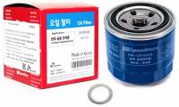 Фильтр масляный + прокладка SpeedMate для Hyundai и Kia