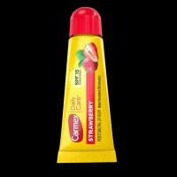 Carmex Strawberry Увлажняющий бальзам для губ со вкусом клубники Без блистера