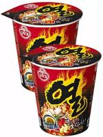 Ottogi Лапша быстрого приготовления со вкусом свинины Yeul Ramen, 62 г