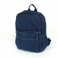 Сумка женская текстиль ZF-369 (рюкзак), 1отд, 4внеш, 1внут/карм, синий (jeans) 236980