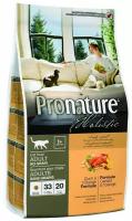 Pronature Holistic - Беззерновой корм для Кошек с уткой и апельсином 102.2022 5,44 кг