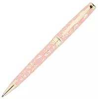 Ручка шариковая Pierre Cardin RENAISSANCE. Цвет - розовый и золотистый. Упаковка В-2