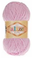 Пряжа для вязания ALIZE 'Softy' (100% микрополиэстер) (185 детский розовый), 5 мотков