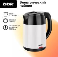 Чайник BBK EK1709P (черный/белый)