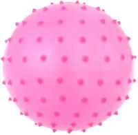 Мячик массажный, матовый пластизоль, диаметр16 см, 35 г