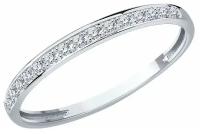 Кольцо SOKOLOV Diamonds из белого золота с бриллиантами 1011396-3, размер 18